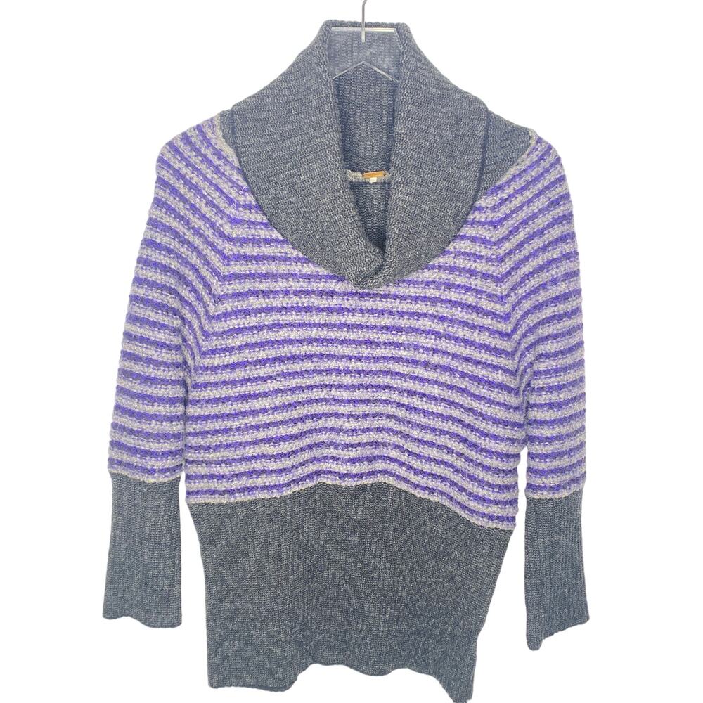 Free People Lambswool Turtleneck Sweater Size Medium